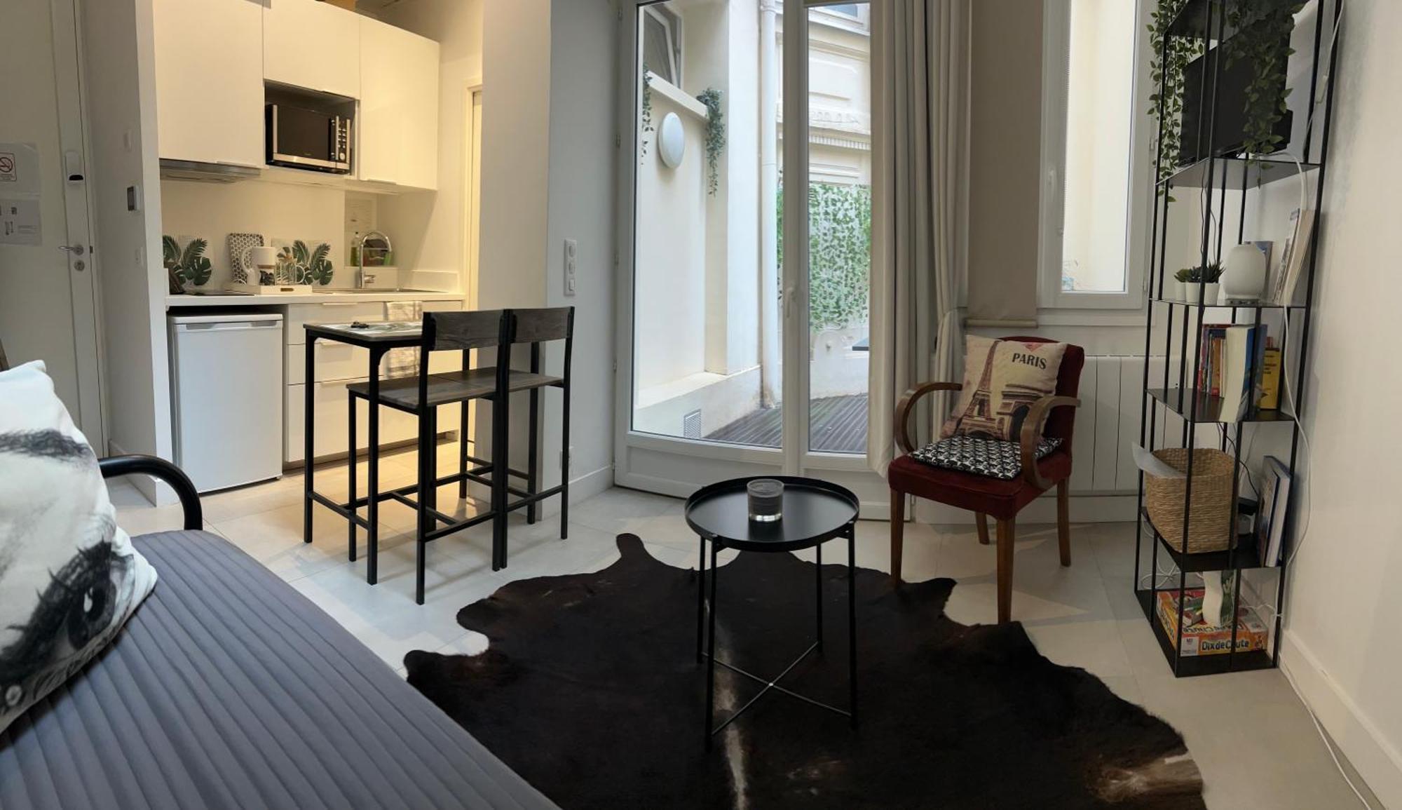 Charmant Studio Au Coeur De Париж Экстерьер фото
